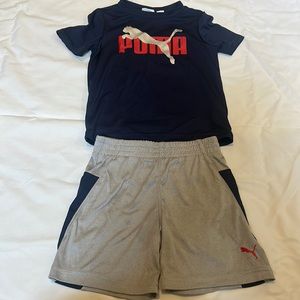 Like new boys puma dry-fit outfit